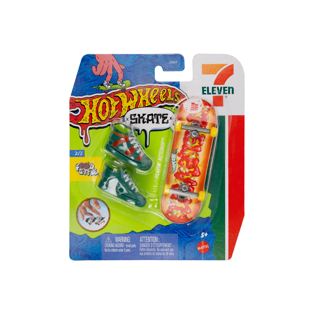 Hot Wheels Skate™ x 7-Eleven® Playin' Ketchup™ Fingerboard