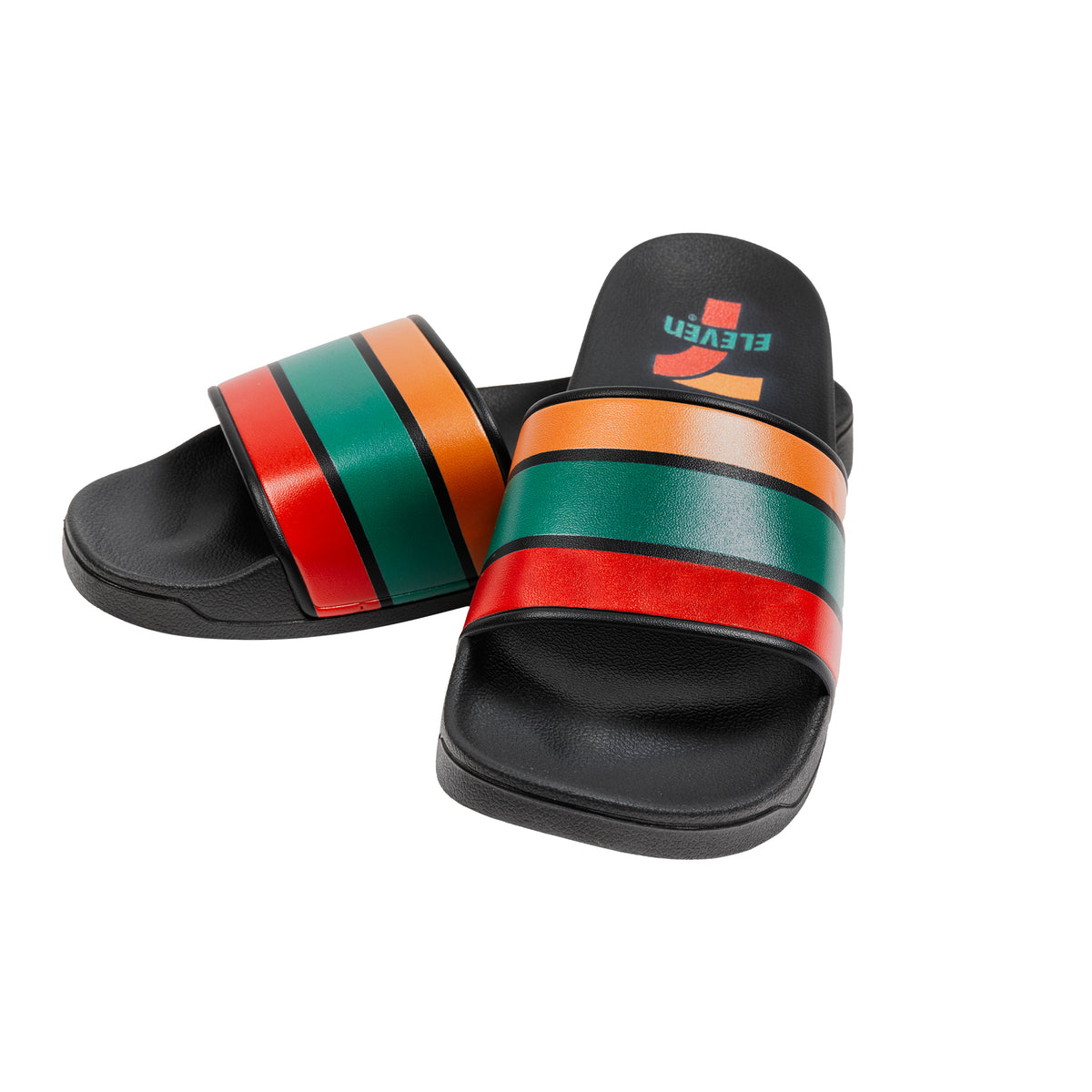 Gallery Seven Slip On Slides Flip Flop Shoes Gallery Seven Tri-Strap Slide Sandals for Women - Walmart.com main image 3