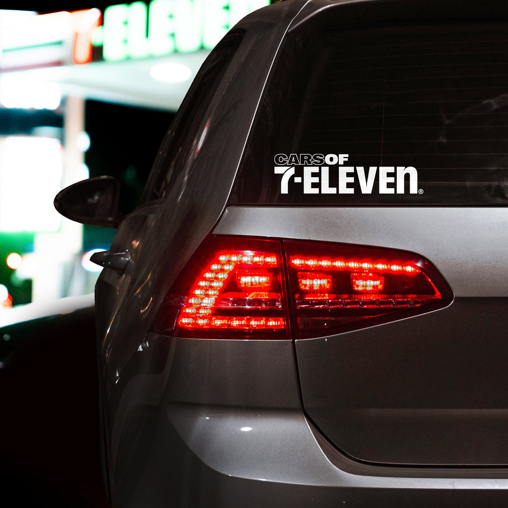 Cars of 7-Eleven car decal