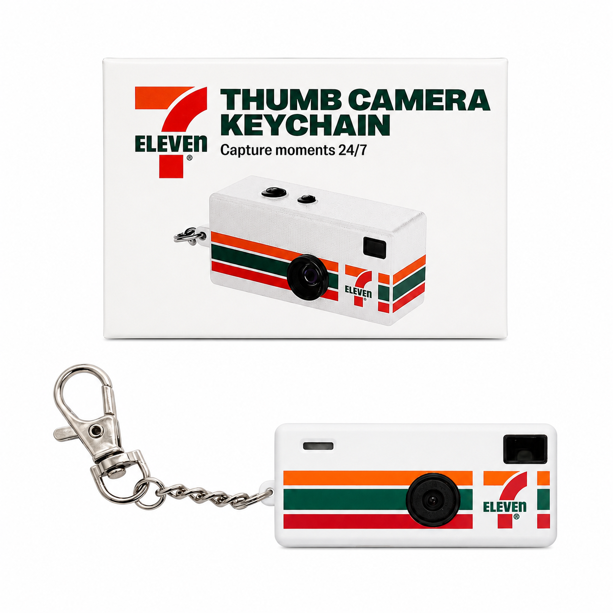 フラッシュガン　ミニカム　東芝 7-Eleven® Thumb Camera Keychain – 7Collection™