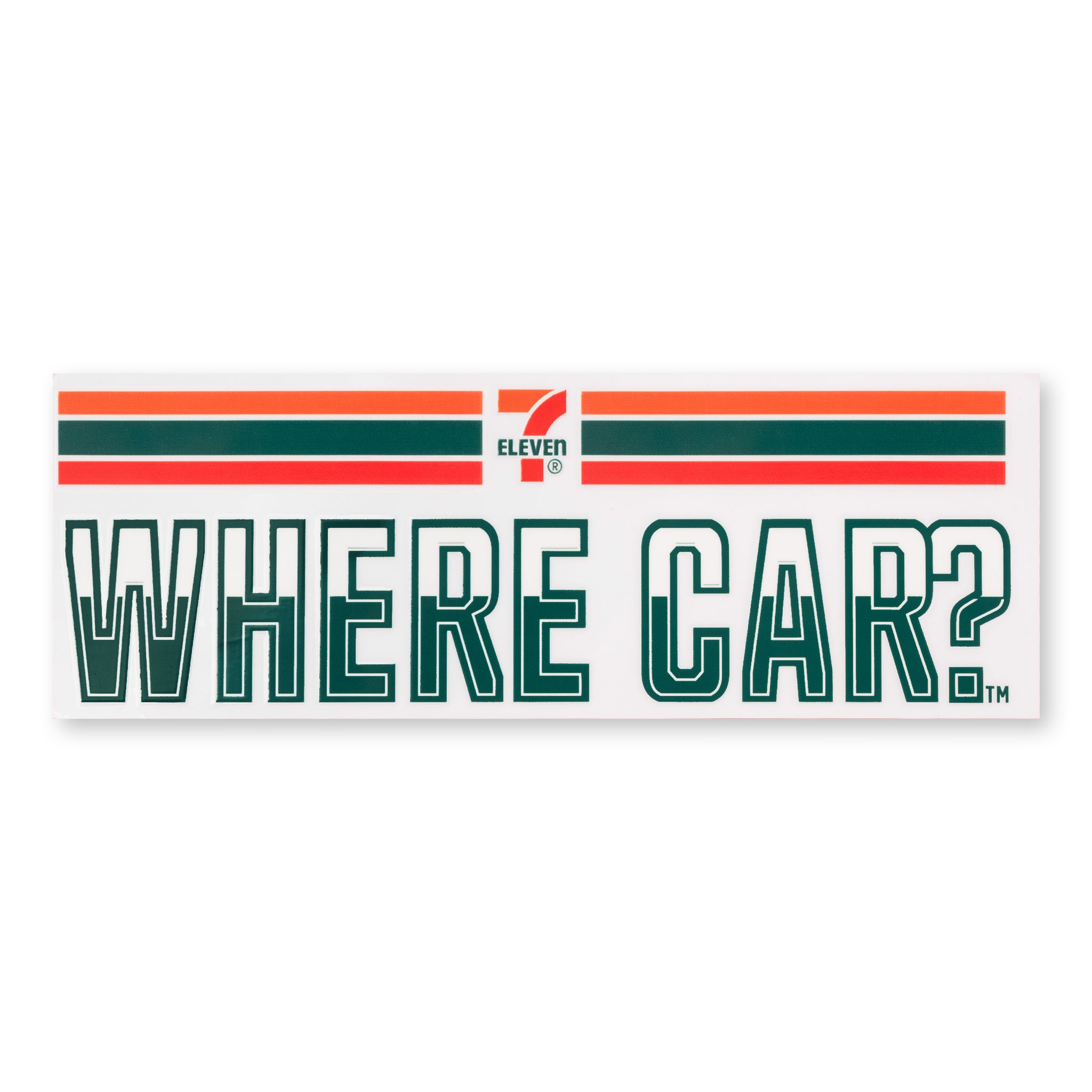 Where Car?™ Storefront Decal