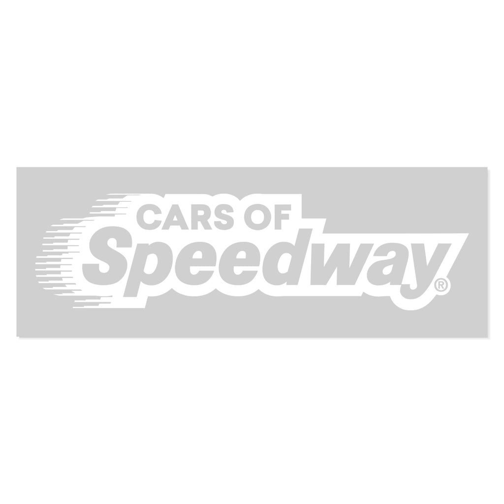 Cars of Speedway decal