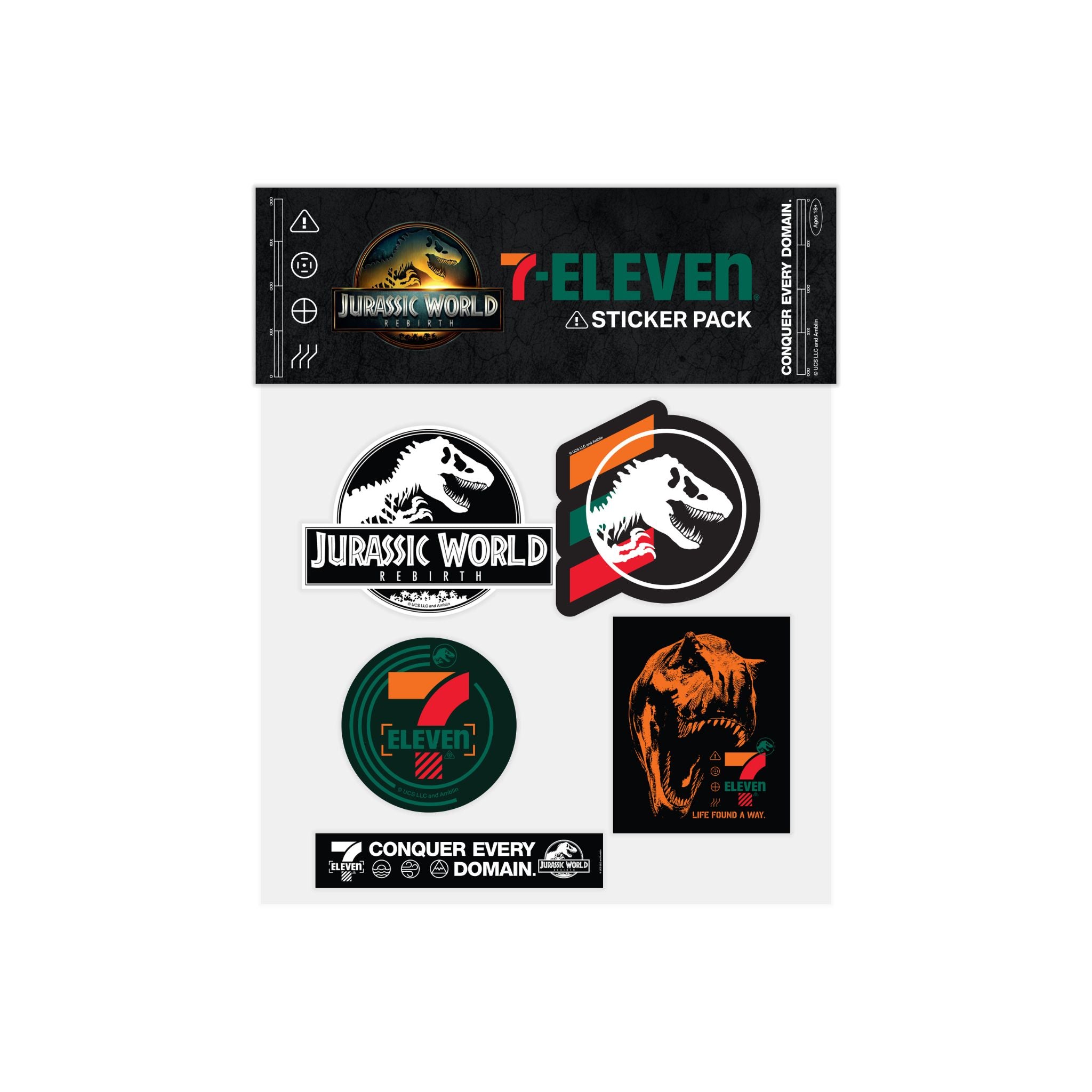 7-Eleven® x Jurassic World Rebirth Merch Collection – 7Collection™