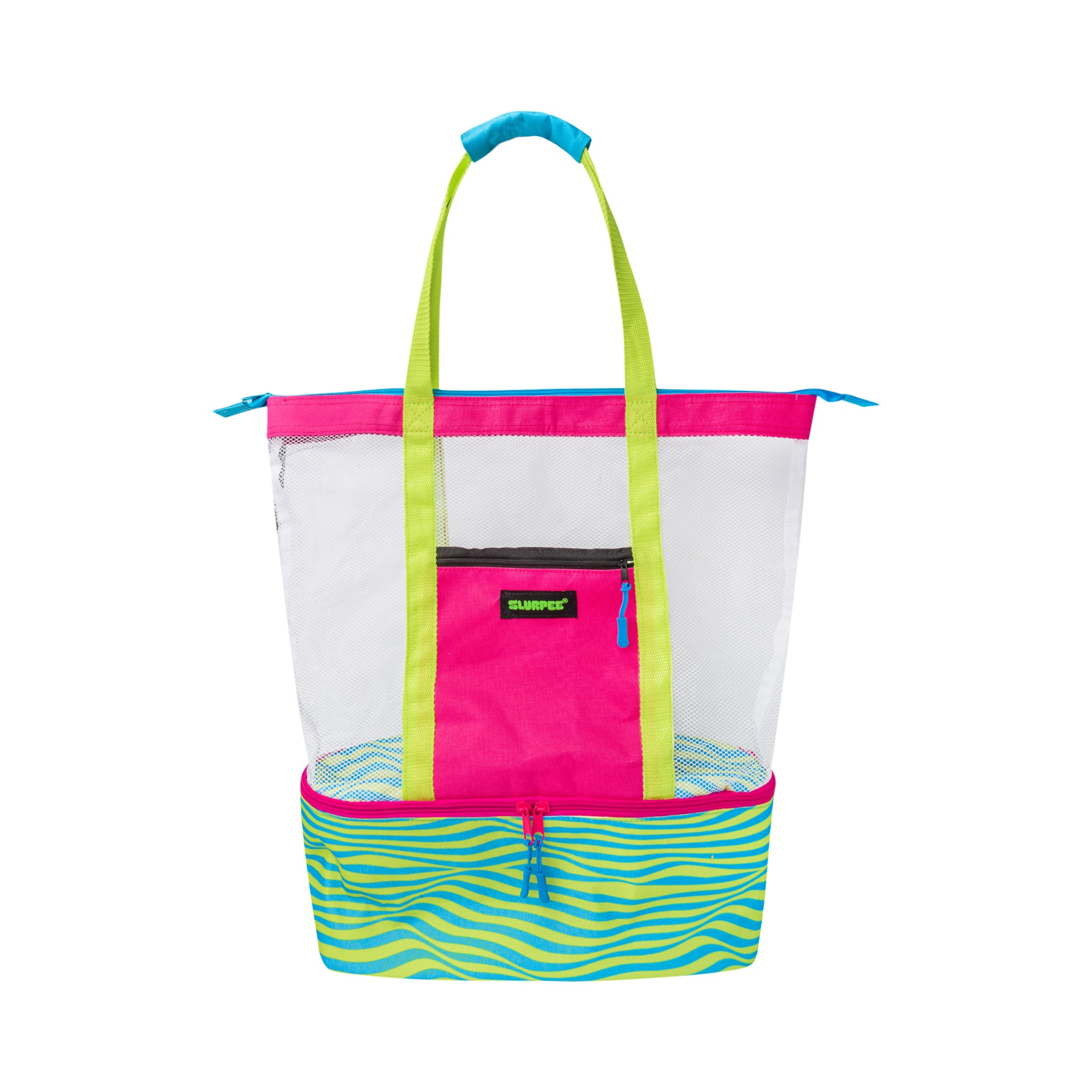 Beach Bag With Cooler - Personalized Insulated Beach Tote Bag with