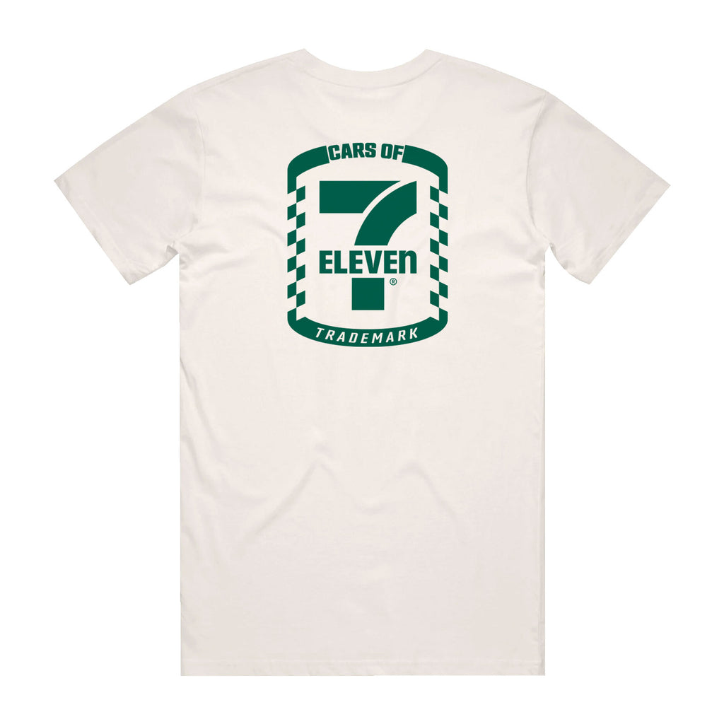 7 Eleven Pac Man graphics white T shirts - Banantees