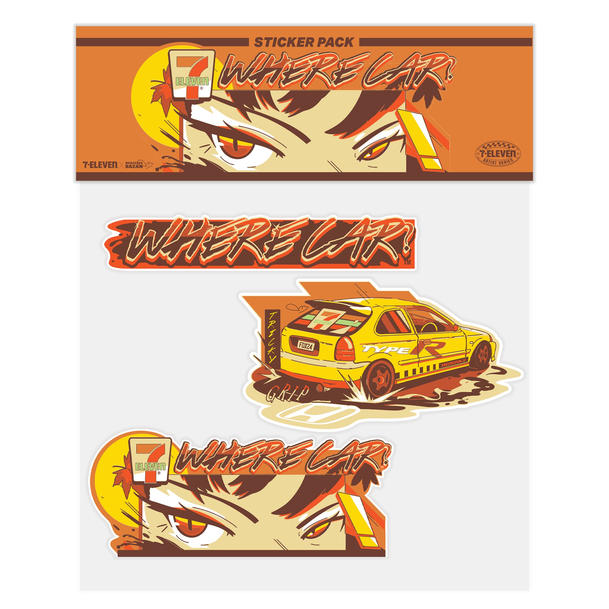 Forest Drift Sticker Pack