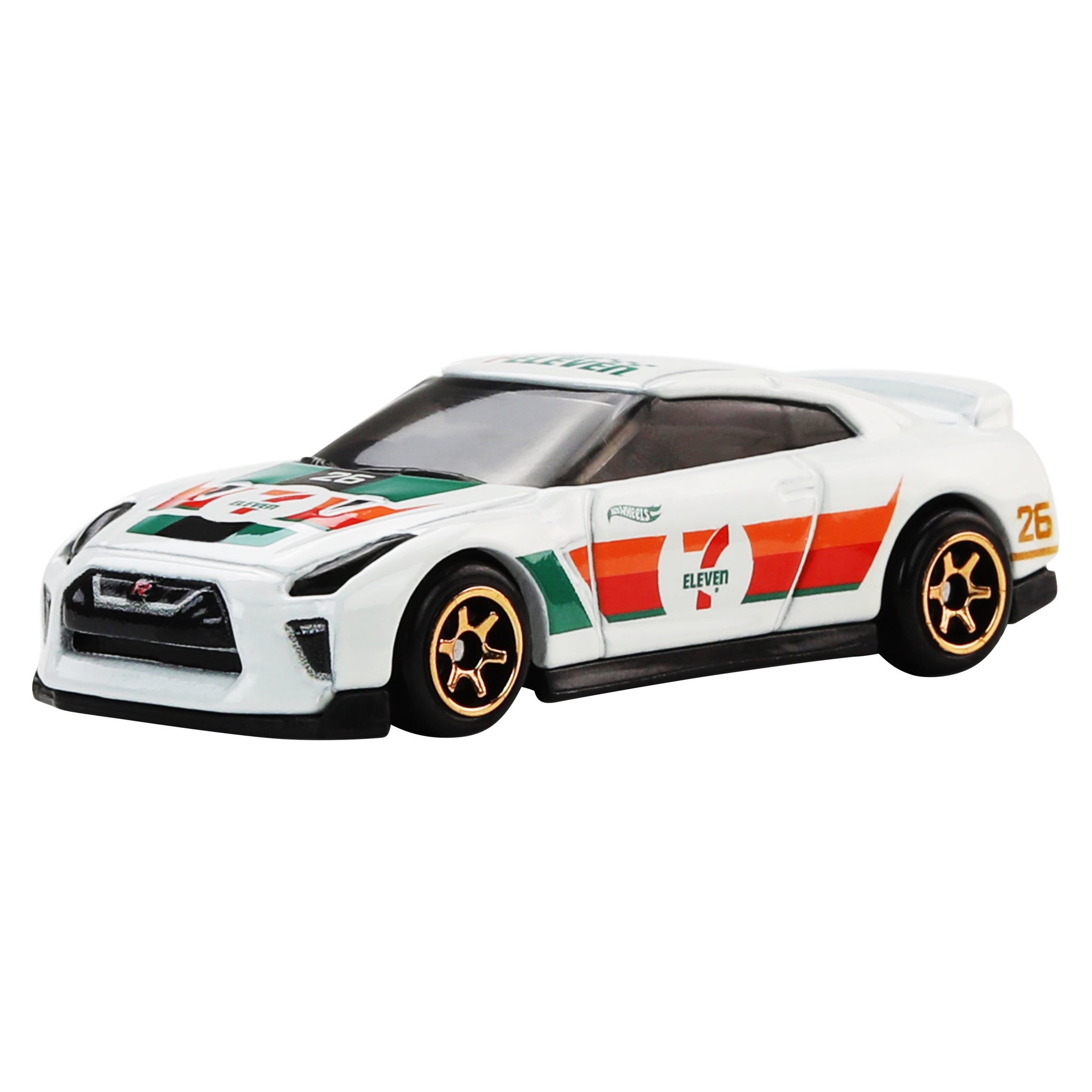 ホットウィール 2017 NISSAN GT-R 8台セット 7/11 Hot Wheels Silver Series 7-Eleven 2017 Nissan GT-R (R35