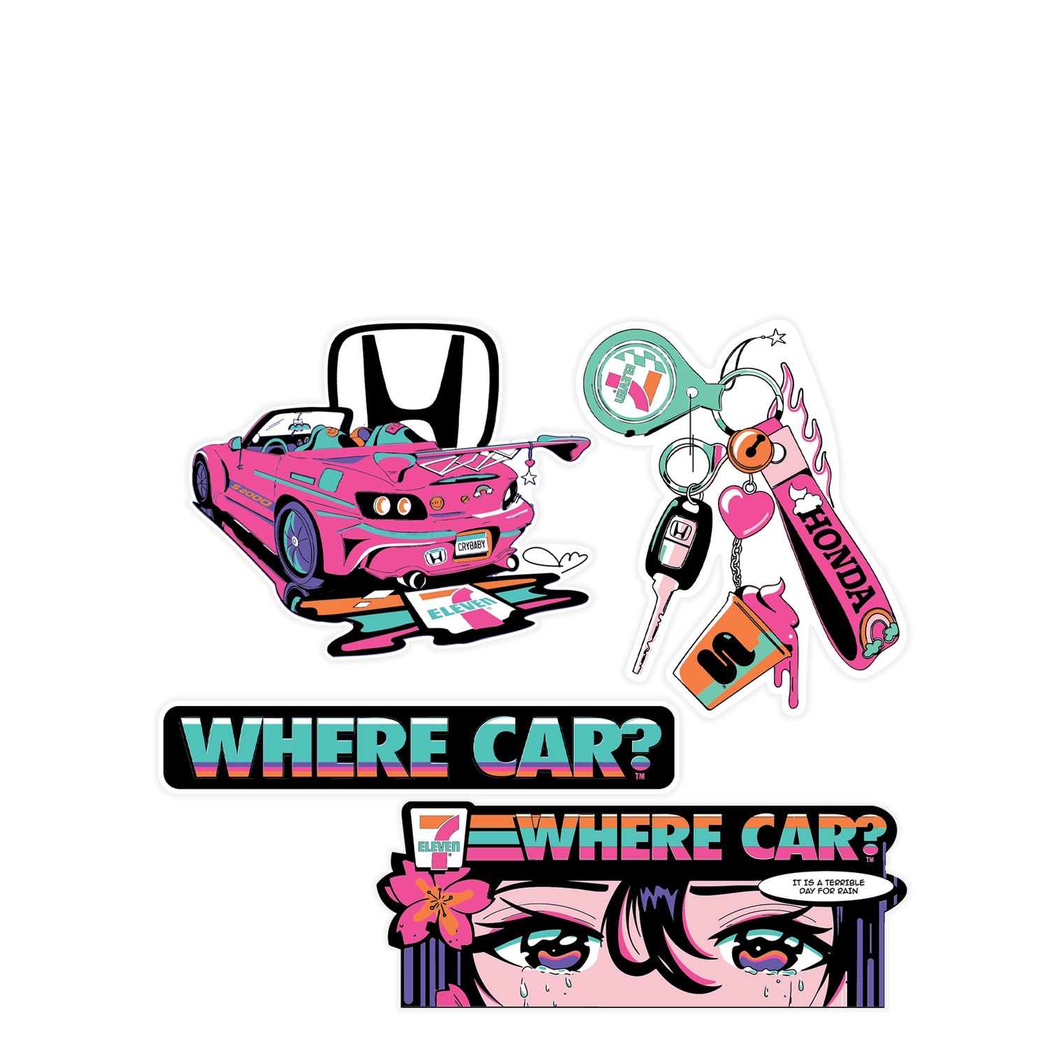 Lost Love Sticker Pack – 7Collection™