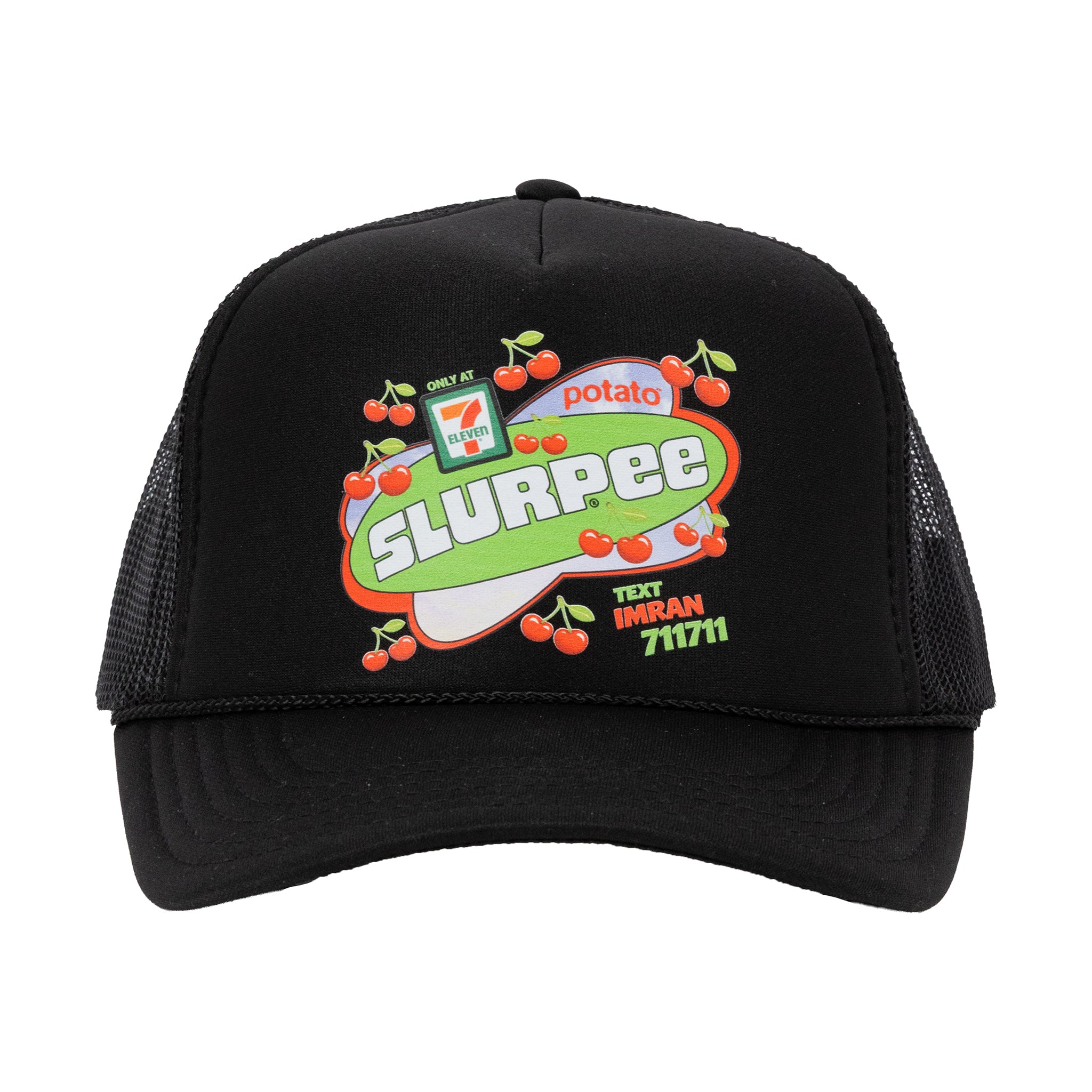 Vintage 7/11 Hat Seven 11 Mesh Snapback‎ Trucker 80’s 90’s Chicken Owl Animals 7 Eleven Trucker Hat – RacewayHats main image 3
