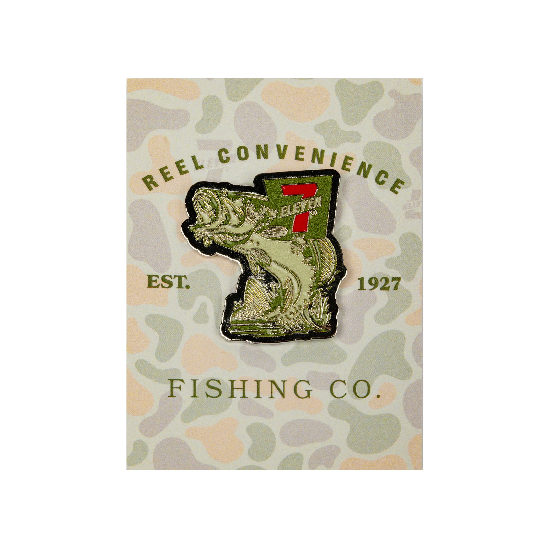 Reel Convenience Hard Enamel Pin