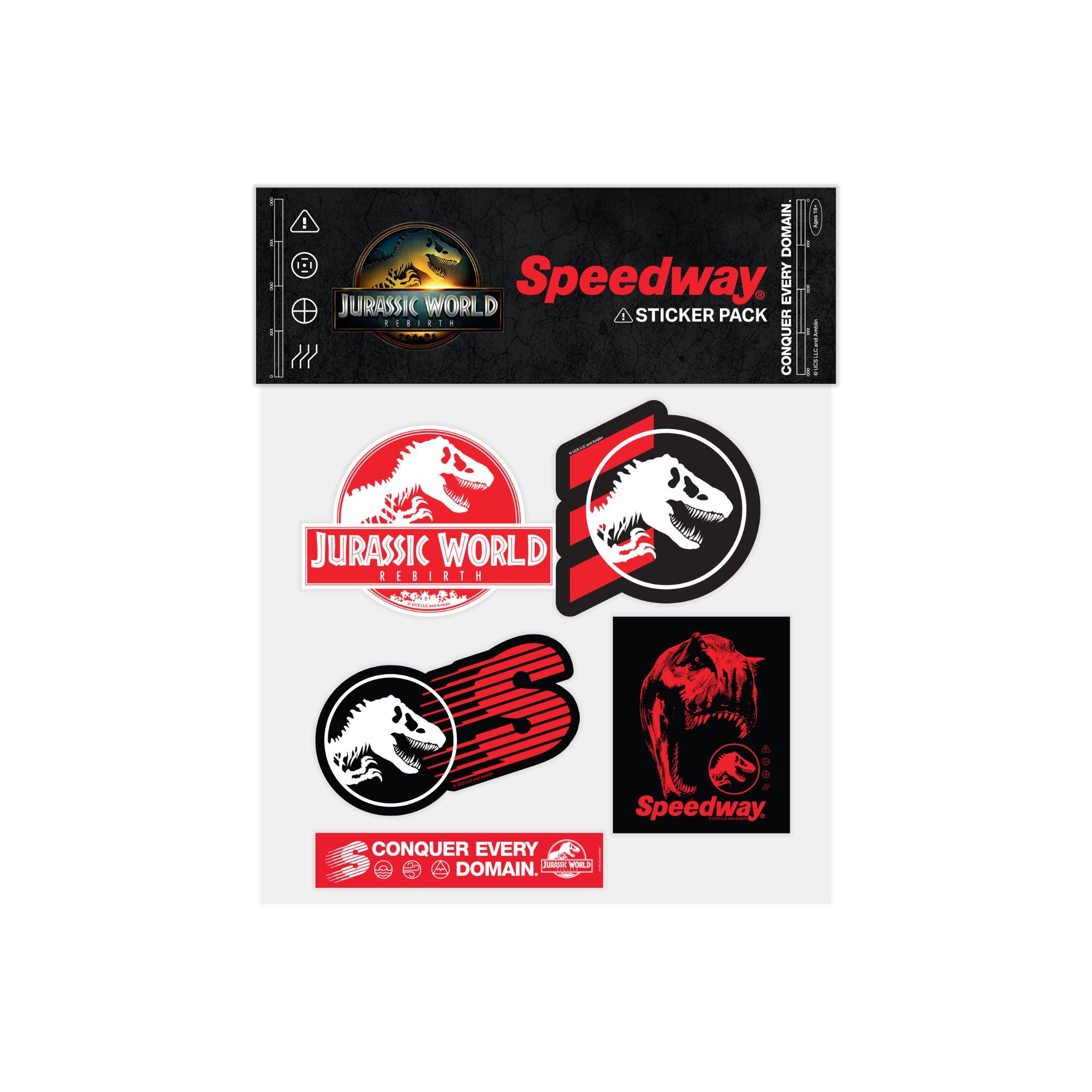 NEEK  Sticker 30枚 Decoy Measure Sticker 30 DA-7 For Esky Tackle Box 12 in Red & Blue