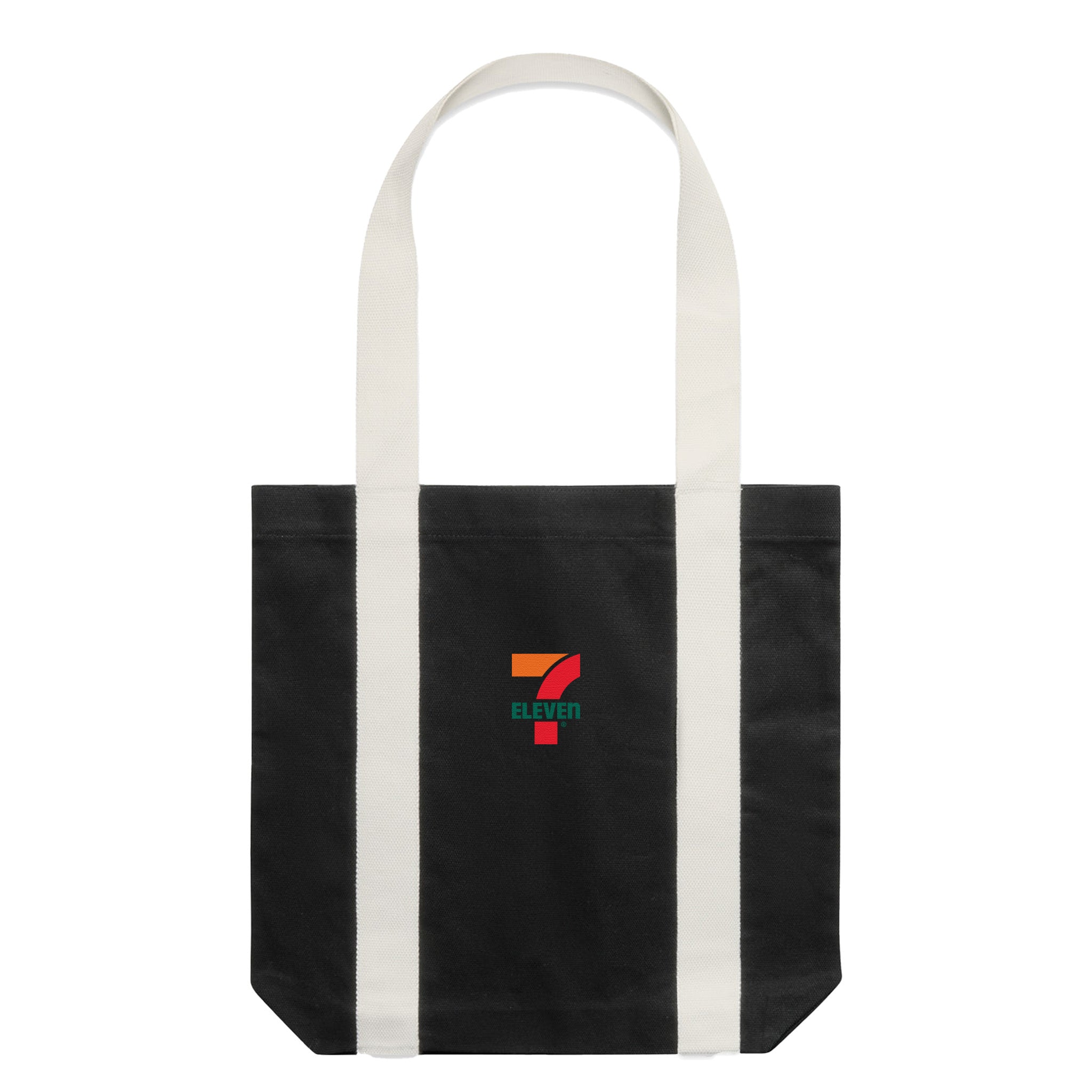 7-Eleven® Black Canvas Tote