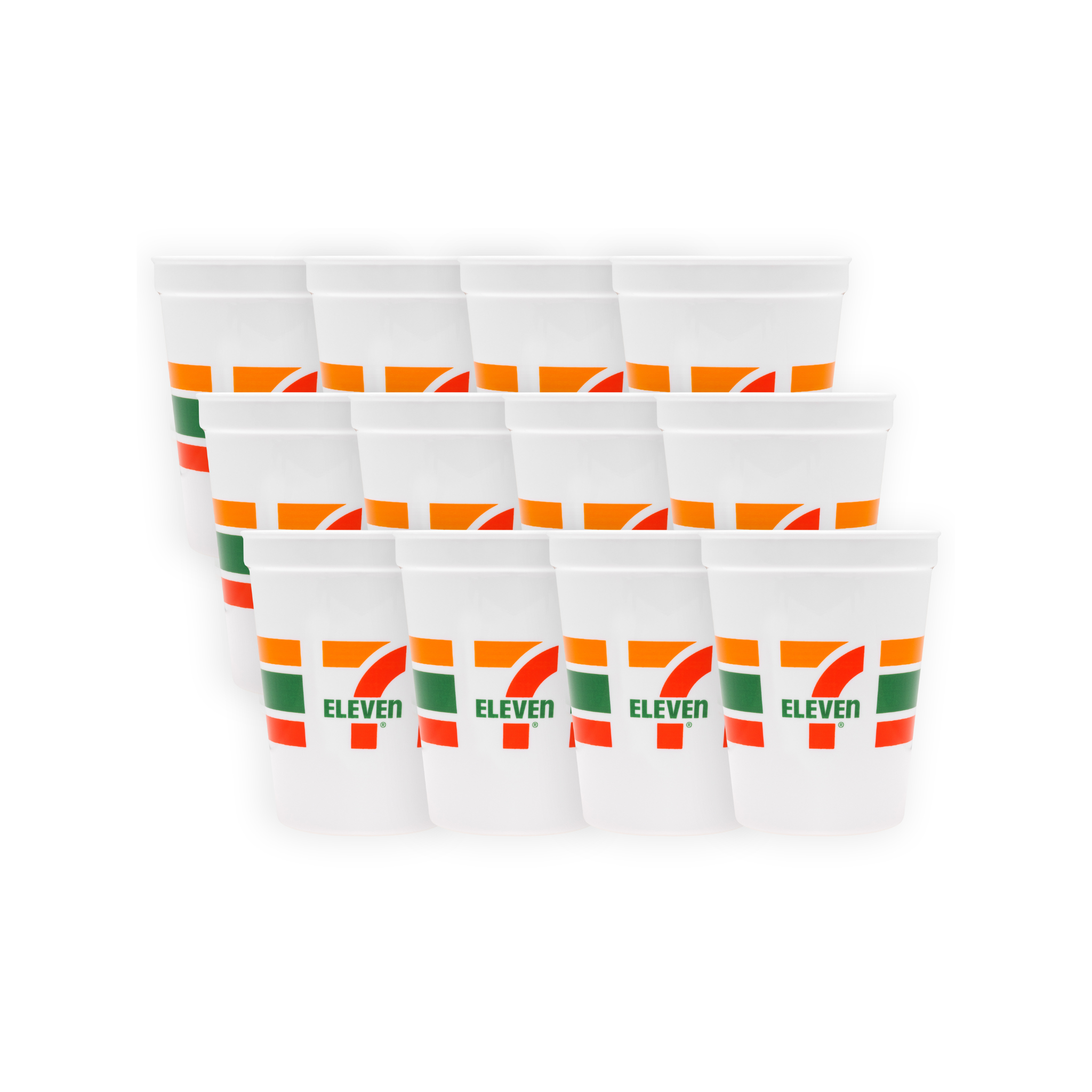 7-Eleven® Reusable Stadium Cups (Pack of 12)