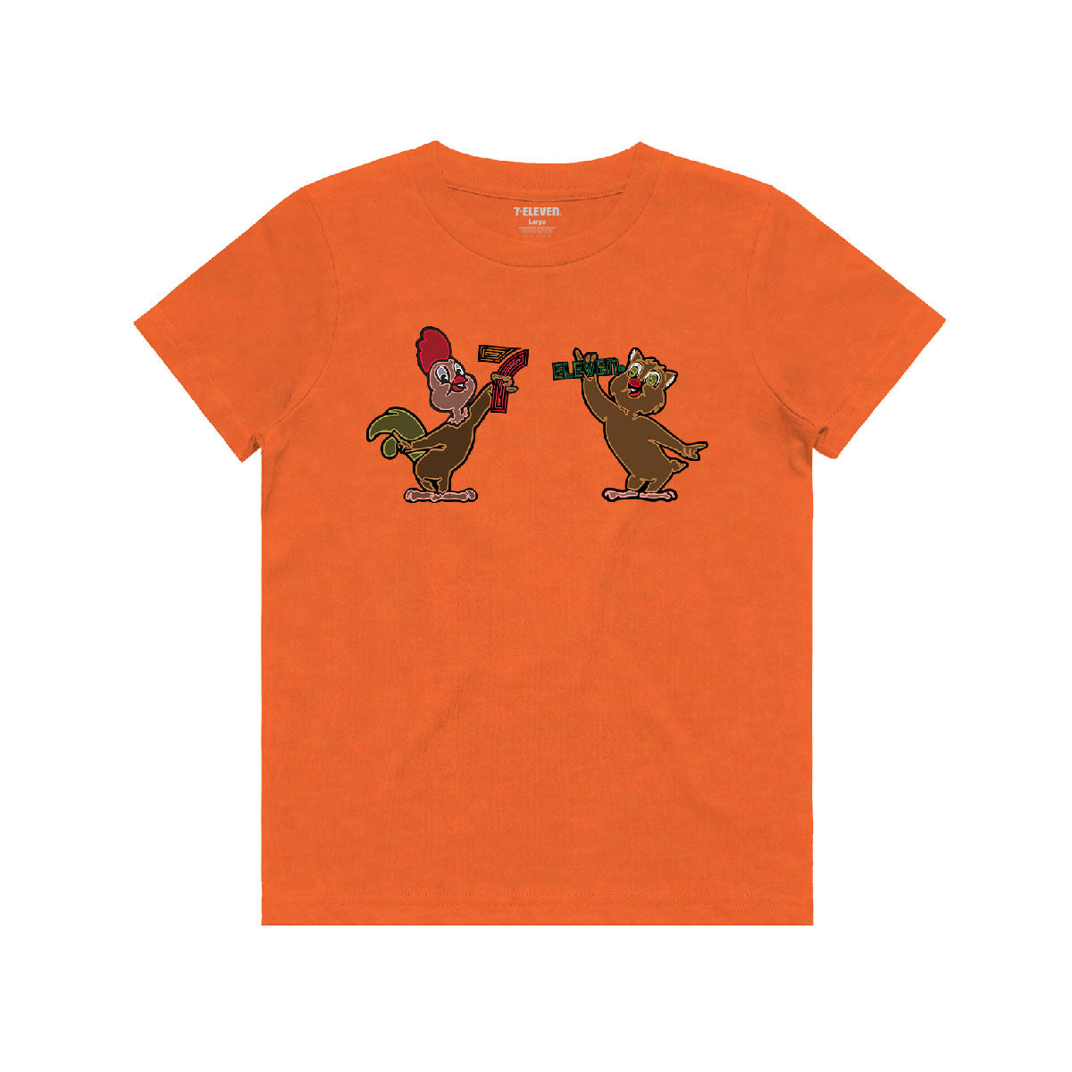 Always Open Throwback Rooster & Owl Kids Tee