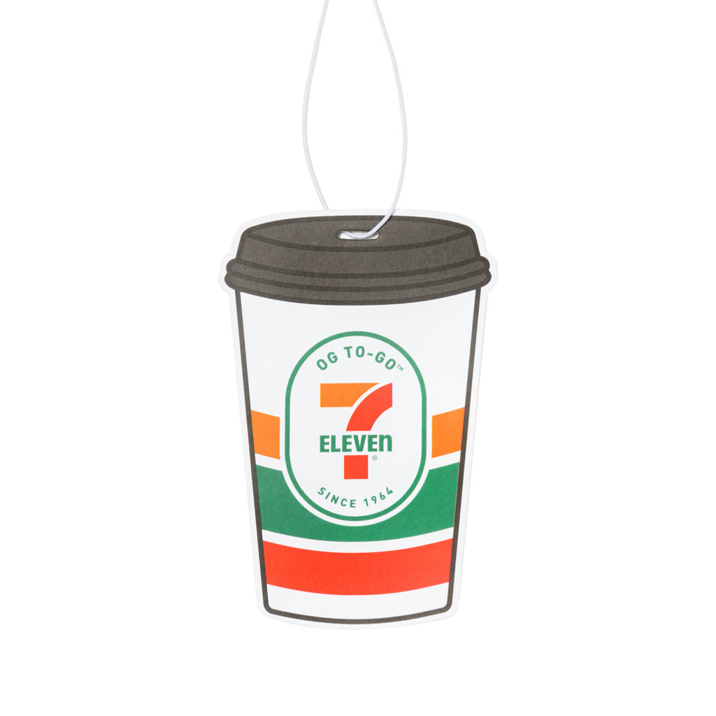 7-Eleven coffee cup shaped and scented car air freshener